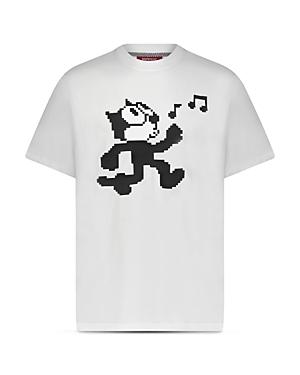 8-bit By Mostly Heard Rarely Seen Whistling Felix Graphic Tee