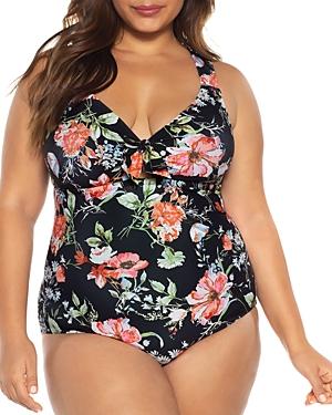 Becca Etc By Rebecca Virtue French Valley One Piece Swimsuit