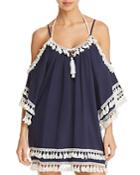 Surf Gypsy Cold-shoulder Tunic Swim Cover-up