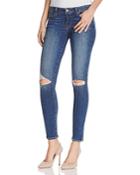 Paige Verdugo Ankle Jeans In Keiran Destructed