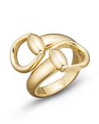 Gucci 18k Yellow Gold Horsebit Ring