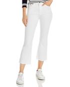 Pistola Lennon High-rise Cropped Bootcut Jeans In Winter White