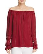 Ramy Brook Thea Off-the-shoulder Top
