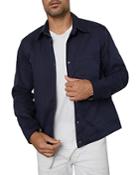 Velvet By Graham & Spencer Jacob Button Front Shirt Jacket