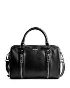 Zadig & Voltaire Sunny Medium Leather Bowling Bag