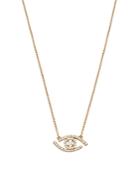 Bloomingdale's Diamond Evil Eye Pendant Necklace In 14k Yellow Gold, 0.2 Ct. T.w- 100% Exclusive