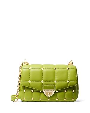 Michael Michael Kors Soho Large Studded Leather Crossbody