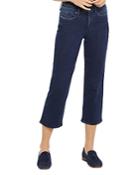 Nydj Relaxed Piper High Rise Crop Jeans In Genesis