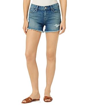 Hudson Gemma Cutoff Denim Shorts In Surf City