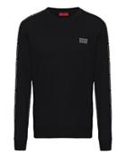 Hugo Doby203 Cotton Logo Taped Regular Fit Sweatshirt