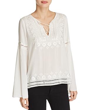 Parker Emiliana Embroidered Top
