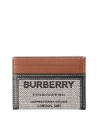 Burberry Canvas & Leather Horseferry Print Card Case