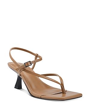 Marc Fisher Ltd. Women's Calinda Square Toe Kitten Heel Sandals
