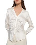 Theory Ruched Shirt