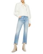Jonathan Simkhai River High Rise Cropped Jeans In Palisades Vintage