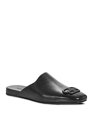 Balenciaga Men's Cosy Bb Leather Loafers