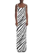 Et Ochs Aaliyah Square Neck Gown