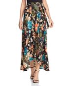 Band Of Gypsies Peony Floral Maxi Skirt