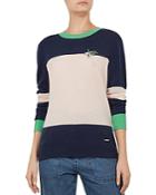 Ted Baker Colour By Numbers Bryonny Color-block Cashmere Sweater