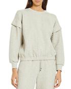 Bcbgmaxazria Cable Textured Sweatshirt
