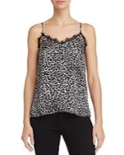 Anine Bing Leopard-print Silk Camisole Top