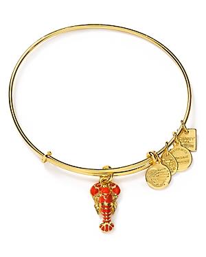 Alex And Ani Lobster Expandable Wire Bangle