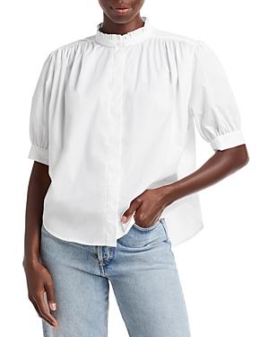 Rag & Bone Jordan Puff Sleeve Blouse