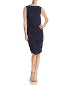Kenneth Cole Sleeveless Ruched Dress
