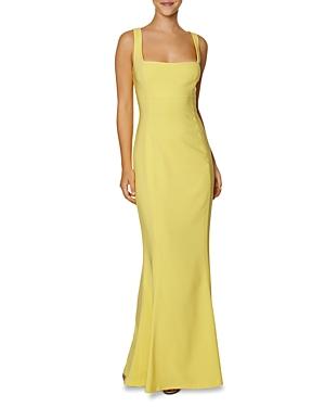 Laundry By Shelli Segal Square Neck Mermaid Gown