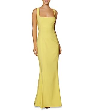 Laundry By Shelli Segal Square Neck Mermaid Gown