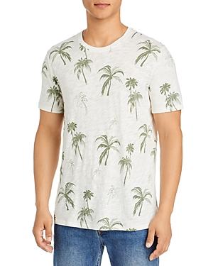 Atm Anthony Thomas Melillo Slub Jersey Crewneck Palm Tree Tee