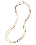 Carolee Battery Park Beaded Necklace, 60