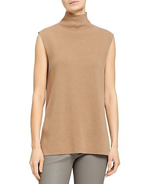 Theory Cashmere Mock Neck Sweater Tank