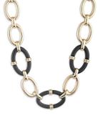 Lauren Ralph Lauren Two Toned Chain Necklace, 17