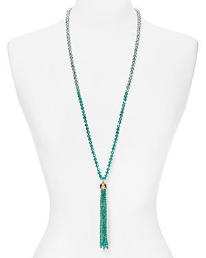 Carolee Faceted Beaded Necklace, 34