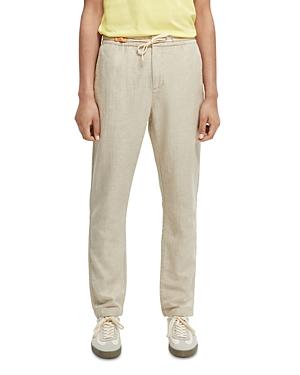 Scotch & Soda Warren Organic Cotton & Linen Relaxed Fit Drawstring Pants