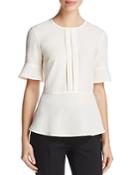 Dkny Fluted Bell Sleeve Top