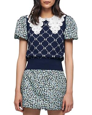 Maje Milia Sleeveless Sweater