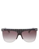 Mcm Clubmaster Visetos Square Oversized Sunglasses, 60mm
