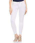Vince Camuto Frayed Skinny Jeans In Ultra White