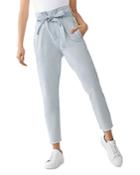 Dl1961 Susie Paperbag-waist High-rise Tapered Jeans In Hazen