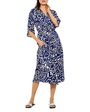 Nic+zoe Printed Shirt Dress