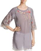 Johnny Was Belina Embroidered Tunic