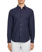 Theory Irving Essential Linen Twill Button-down Shirt