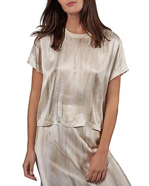 Atm Anthony Thomas Melillo Silk Charmeuse Tee