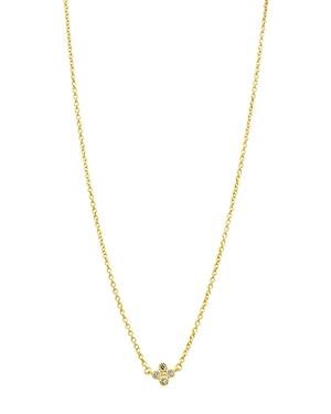 Freida Rothman Clover Pendant Necklace, 18