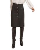 Gerard Darel Mirella Button Front Pencil Skirt