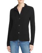 C By Bloomingdale's Cable Knit Cashmere Blazer