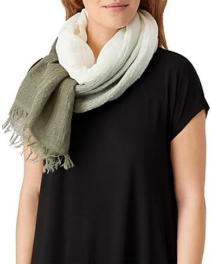 Eileen Fisher Ombre Linen Blend Scarf