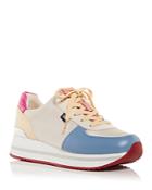 Michael Michael Kors Women's Monique Color Blocked Low Top Sneakers